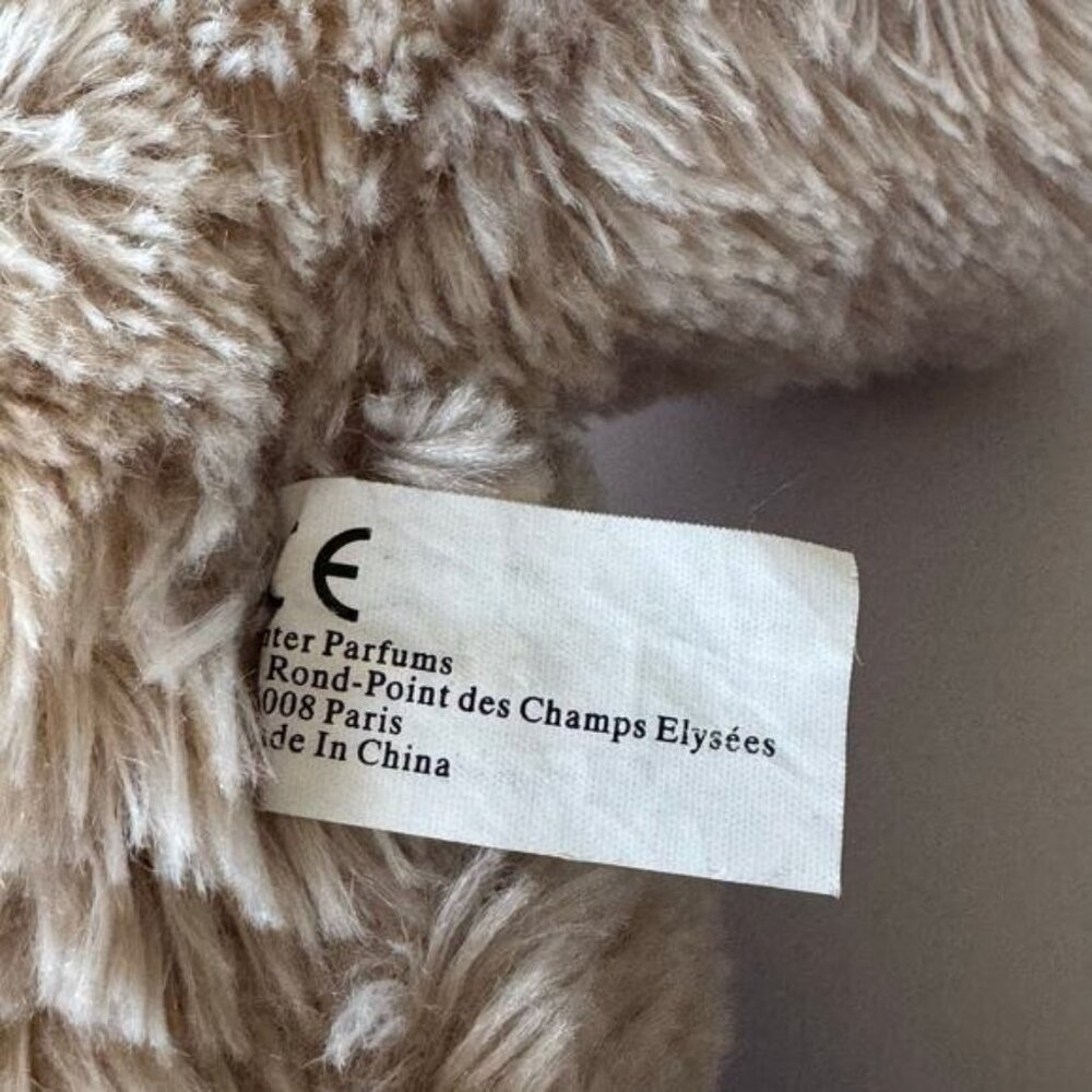 🧸 Rare Burberry Fragrance Teddy Bear Plush Iconic Nova Check Plaid B Sweater - Picture 7 of 9